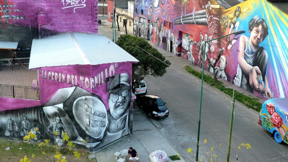 ‘El regreso de quinquela’. Así se llama el trabajo del referente del street art que hará historia.