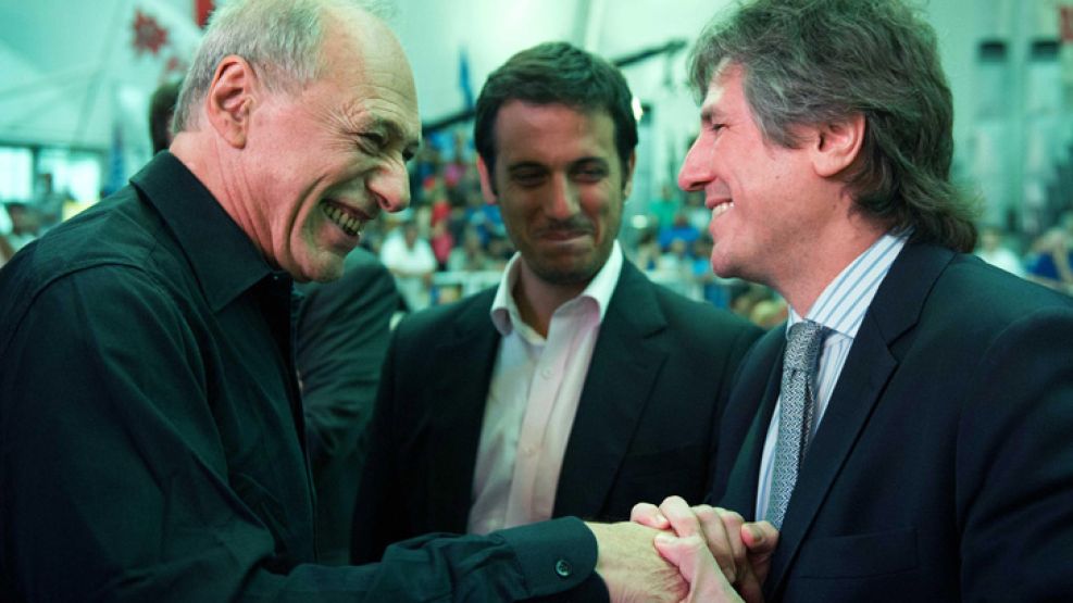 Boudou asistió al homenaje que le realizaron al magistrado en una Universidad de San Martín.