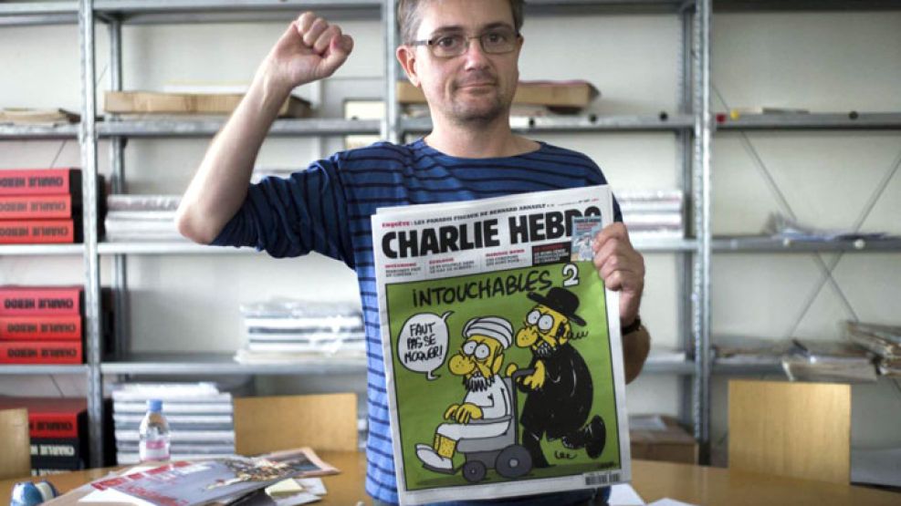Charb, una de las víctimas fatales. Estaba convencido de que el atentado en 2011 tenía que ver con el fundamentalismo islámico.