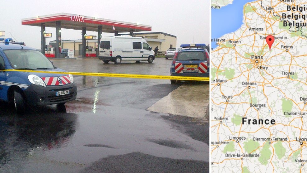 Los terroristas fueron vistos en una estación de servicio de Villers-Cotterêts, 80 km al noreste de París