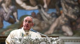 Papa Francisco habló delante del cuerpo diplomático del Vaticano.