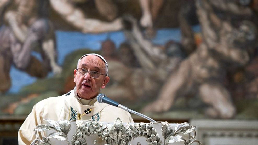 Papa Francisco habló delante del cuerpo diplomático del Vaticano.