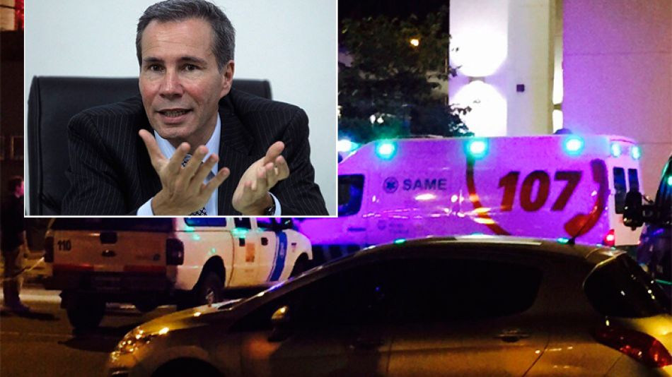 Sergio Berni ingresó a la medianoche en el edificio del fiscal Nisman.