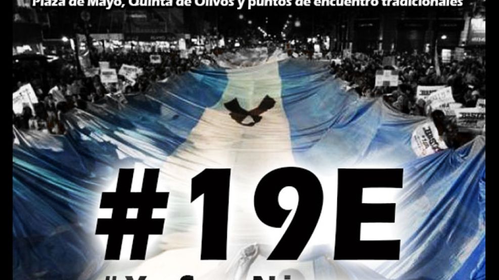 #19E. Se viralizó la convocatoria a una "Marcha por Nisman".