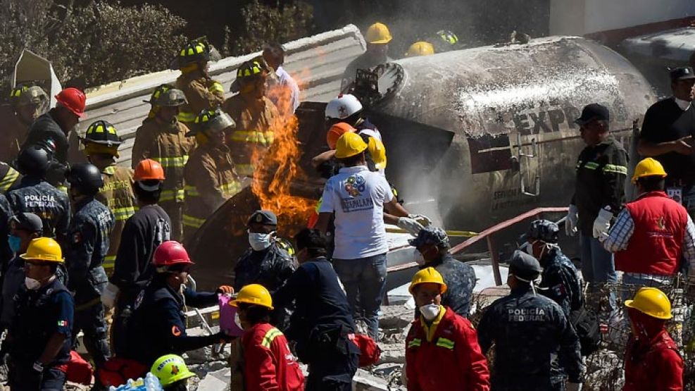 Explosión en el  Hospital Materno Infantil de Cuajimalpa