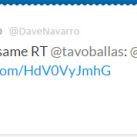 Dave Navarro tuit