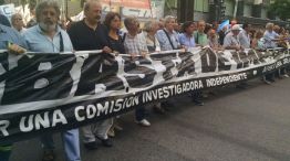 Movilización por el fiscal Alberto Nisman.
