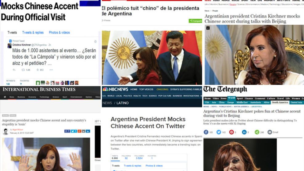 Así reaccionaron los medios en el mundo por el chiste de CFK