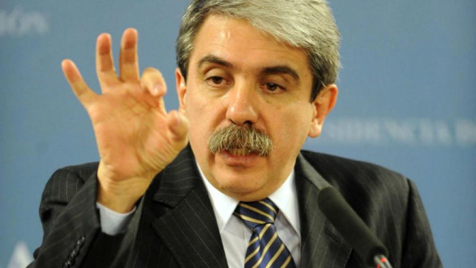 El secretario general de la Presidencia, Aníbal Fernández.