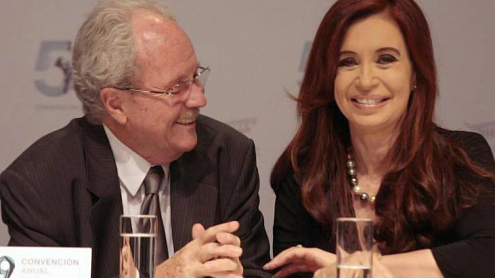 Carlos Wagner y Cristina Fernández de Kirchner. | 