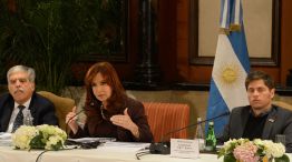 La presidenta Cristina Fernández de Kirchner en su gira por China