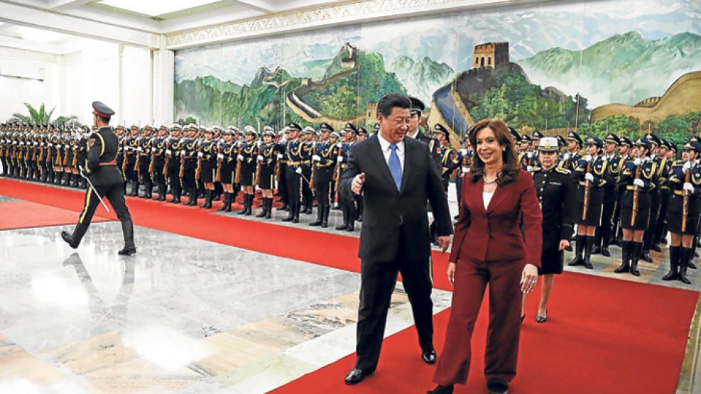 Bienvenida en Beijing. El presidente de China, Xi Jinping, recibió la semana pasada a su colega Cristina Kirchner en una visita de Estado relevante para la economía de la Argentina.