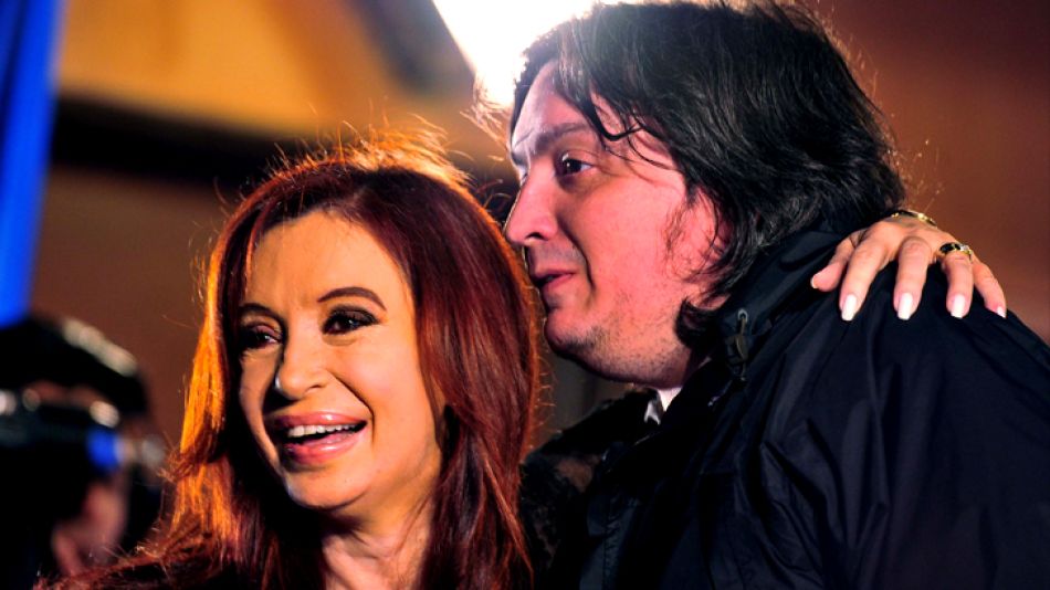 Máximo y Cristina, juntos.