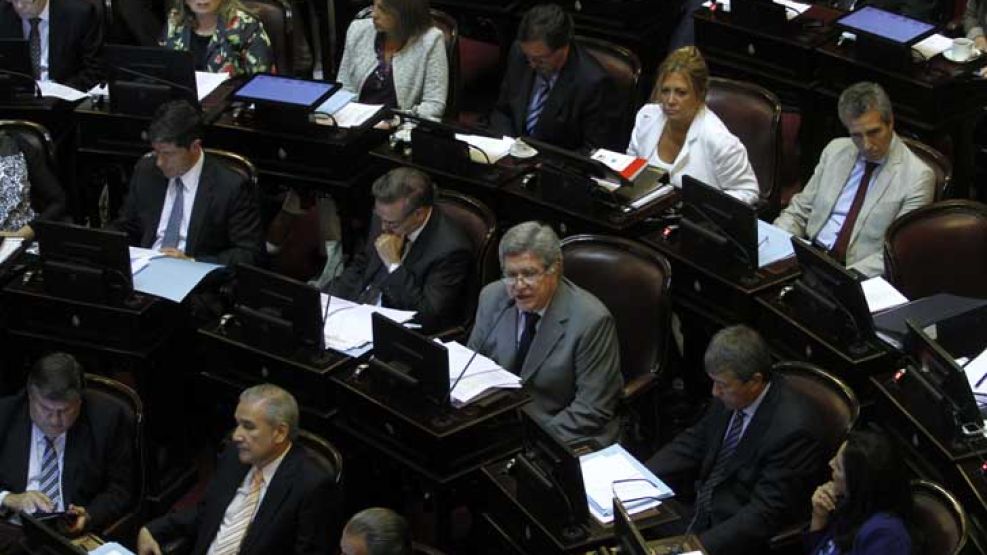 La mayoría de los legisladores de la oposición no estuvieron presentes en el Senado nacional.