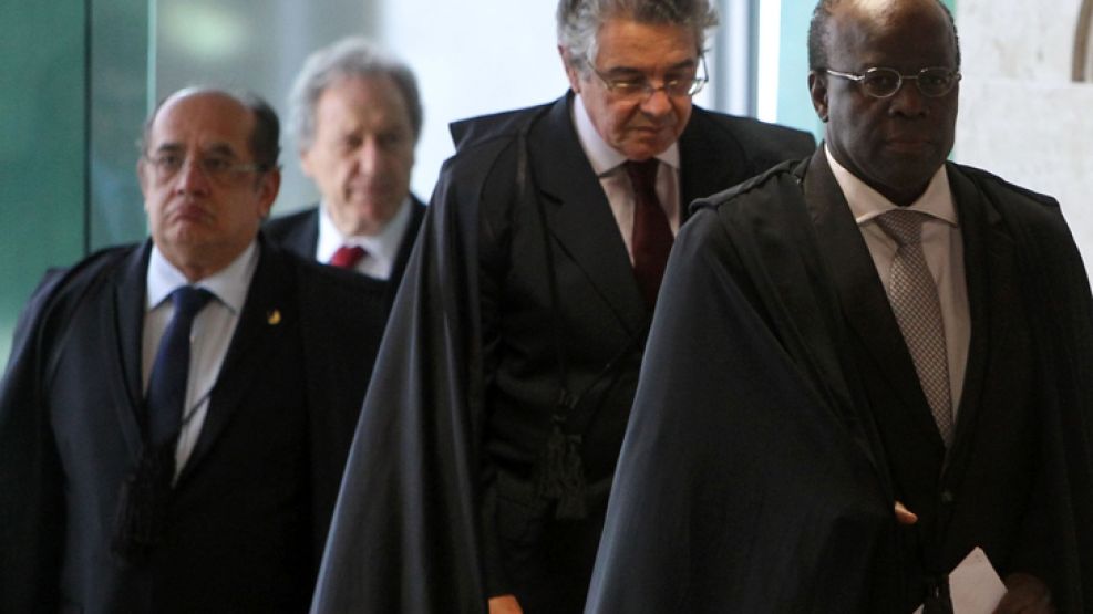 Enemigo publico. Joaquim Barbosa, ex presidente del Supremo Tribunal Federal de Brasil, enfrentó a Lula por supuesta corrupción.