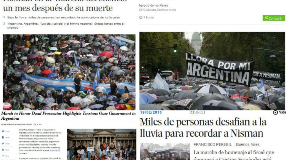 Los medios más influyentes del mundo destacaron la #18F