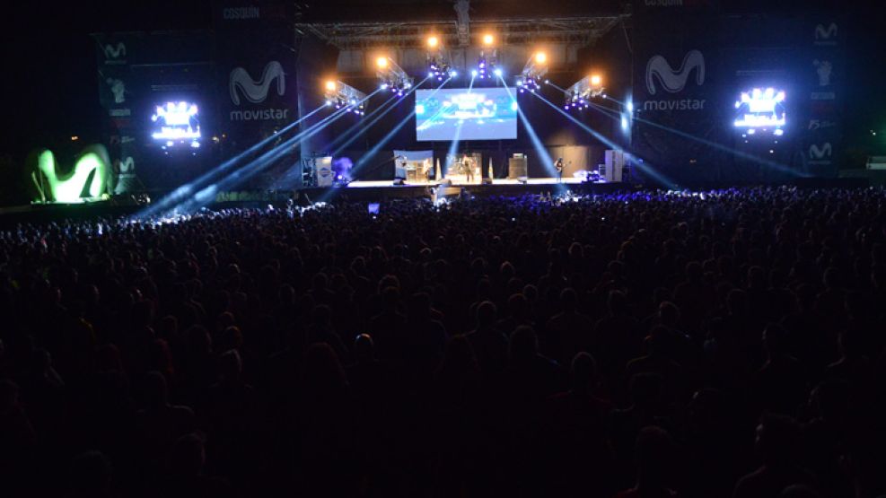 Por tercer año consecutivo, Movistar  estuvo presente en el Cosquín Rock.