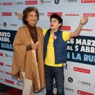 Norma Aleandro y su nieto