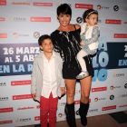 Pamela David en familia