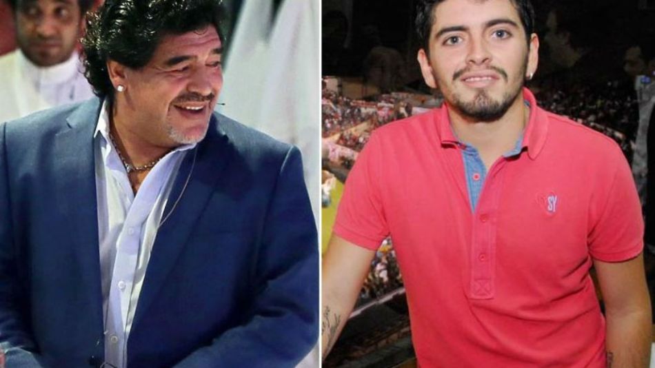 Diego Maradona y Diego Jr