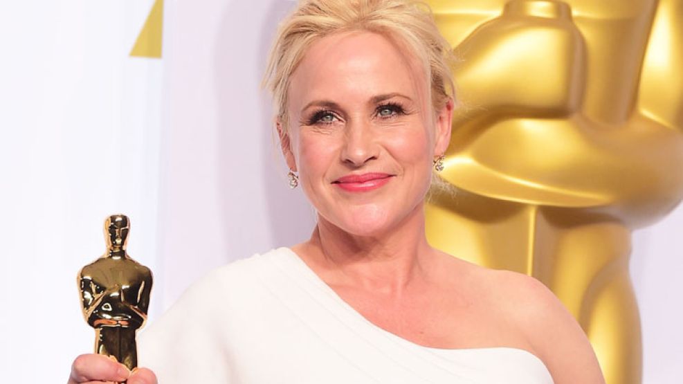 Brava. Meryl Streep y Jennifer Lopez saltaron de sus asientos: Patricia Arquette fue la más aplaudida.