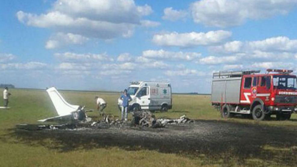 Los bomberos no asistieron heridos ni divisaron víctimas.