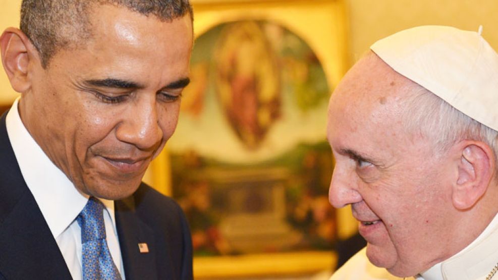 Admiración. El presidente Barack Obama elogió en varias ocasiones al pontífice argentino.