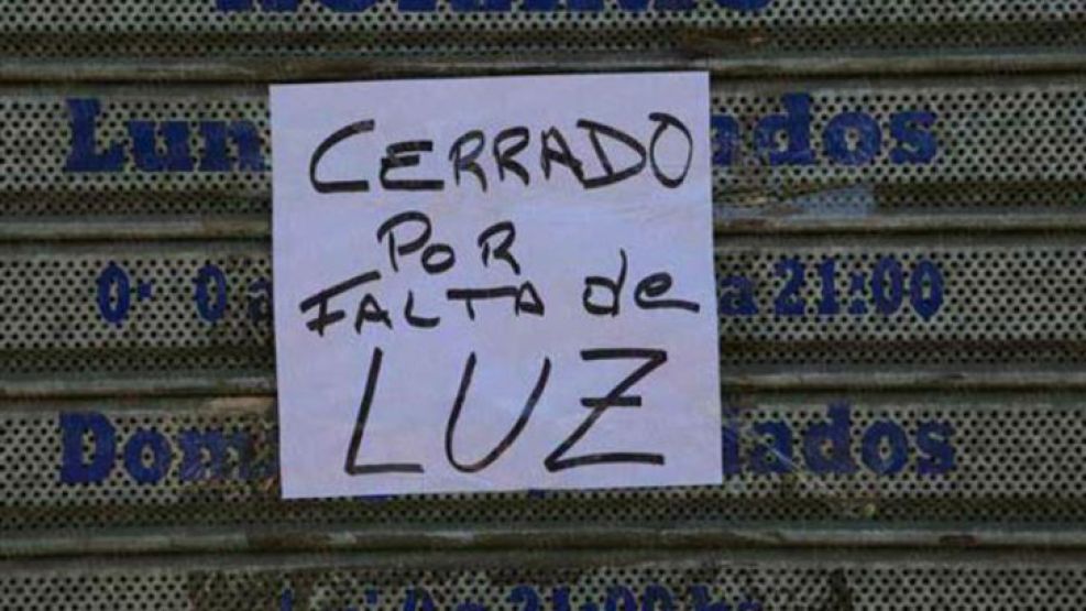 Sin luz. Otra vez barrios de la Capital y el GBA afectados por la falta de energía.