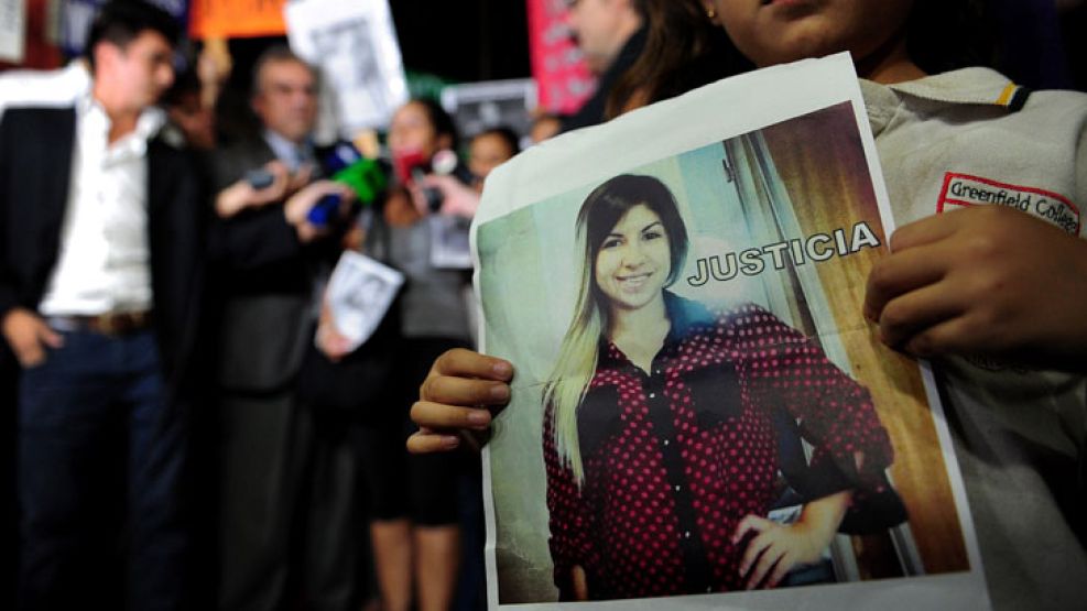 La marcha por Daiana fue frente al Obelisco.