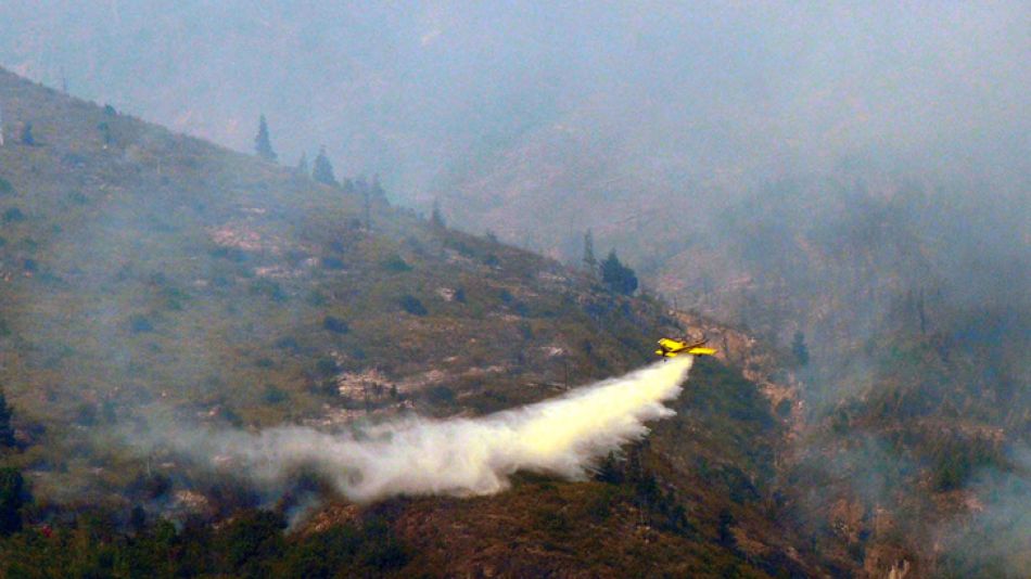 Otra vez Chubut quedó sumido en un nuevo incendio.