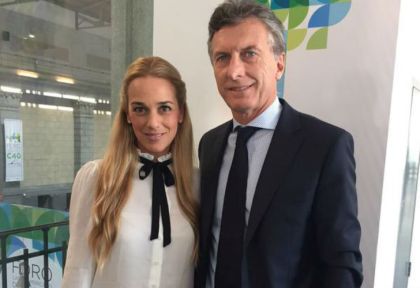 Resultado de imagen de liliana tintori y macri"