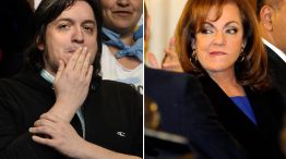 Máximo Kirchner y Nilda Garré, titulares de cuentas en paraísos fiscales según Veja.