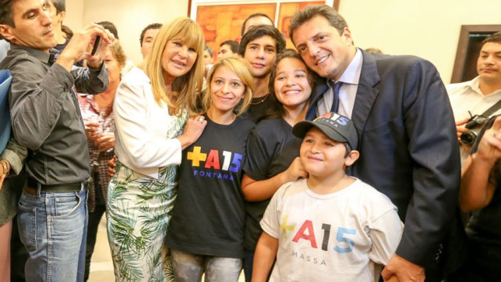 Sergio Massa, en Chaco, manifestó su apoyo a una fuerza afín al radicalismo.