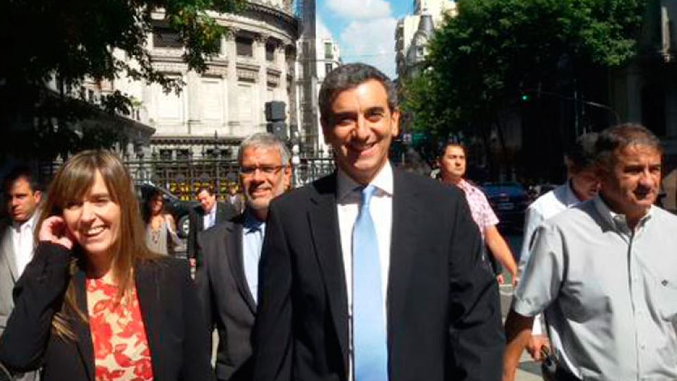 Florencio Randazzo asistió al Congreso mientras Cristina encabezaba el acto por Cadena Nacional.