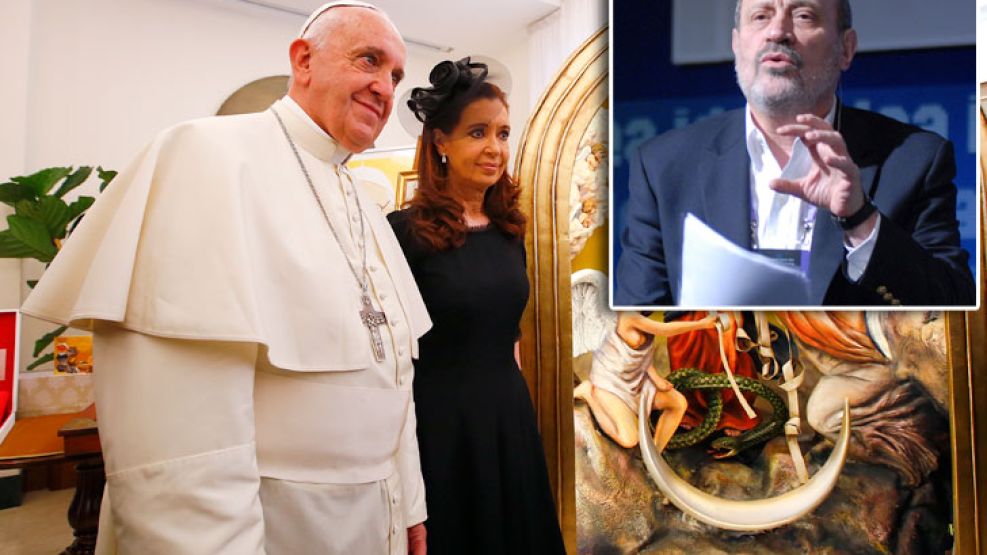 En una extensa carta, Leuco le explicó al Papa por qué no tiene que recibir a Cristina.