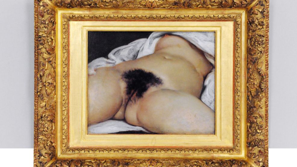 Cruces. El autorretrato de Coubert y El origen del mundo (o la entrepierna más mirada en el Museo d’Orsay).