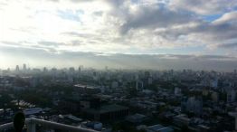 La ciudad de Buenos Aires esta mañana.