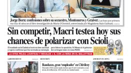 Tapa de Diario Perfil del 26 de abril de 2015.