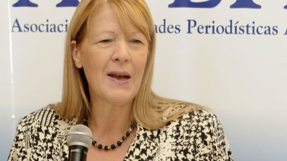 La precandidata presidencial por el partido GEN, Margarita Stolbizer.
