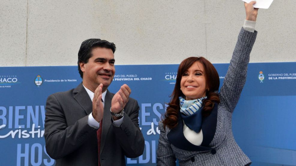 La presidenta Cristina Fernández de Kirchner viajó a Chaco viajó para inaugurar el Hospital Pediátrico “Dr. Avelino Castelán”.