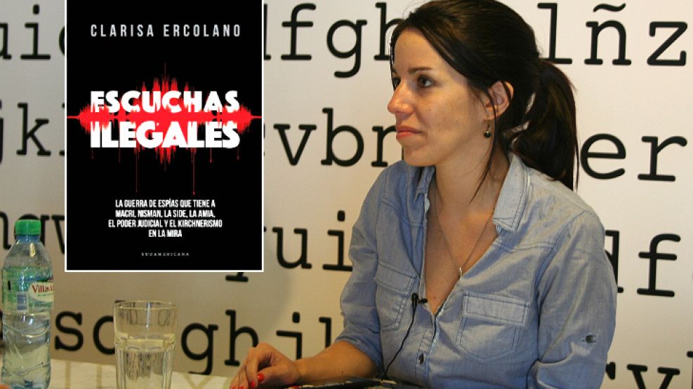 Clarisa Ercolano, autora de "Escuchas ilegales".