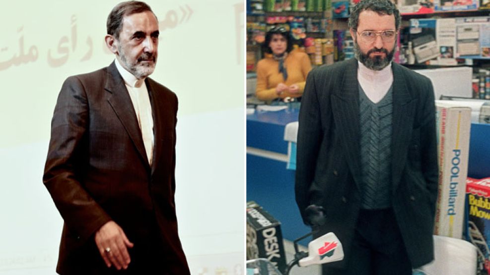 Velayati y Rabbani, acusado por el atentado, entrevistados en Irán.