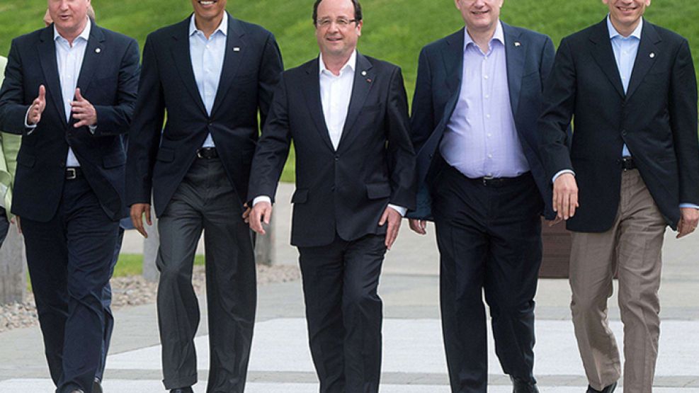 Informales.En 2013, los líderes del G8 iniciaron la tendencia. 