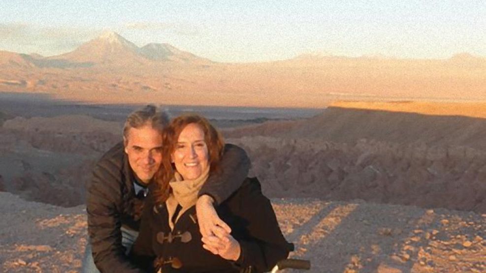 Atacama. La senadora se tomó 10 días de vacaciones junto a su novio, el empresario Juan Tonelli.