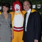 Bárbara Diez y Horacio Rodriguez Larreta en la cena a beneficio de la casa Ronald McDonalds.
