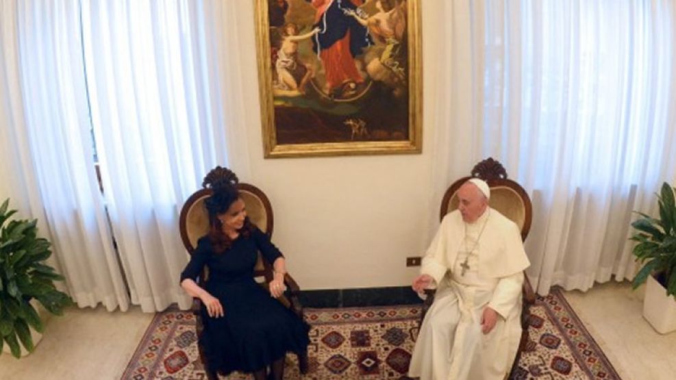 Quinto encuentro entre Cristina y el Papa