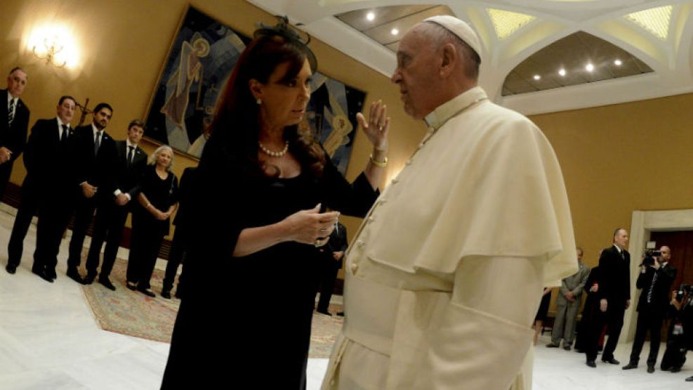 Quinto encuentro entre la mandataria argentina y el Sumo Pontífice.