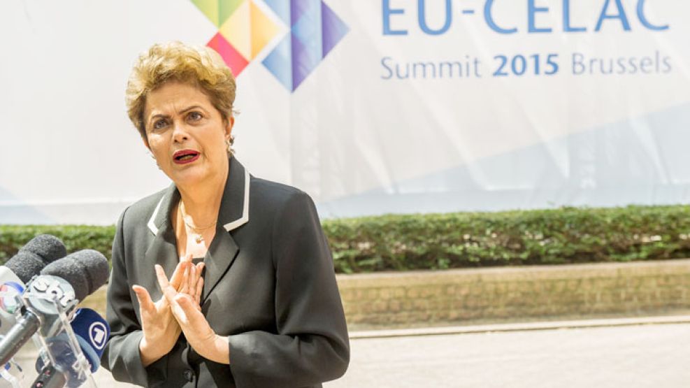 Presidenta. Dilma intentó esta semana destrabar las negociaciones comerciales con Bruselas.