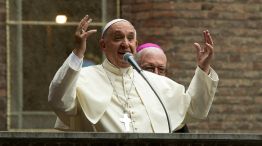 El Papa Francisco presidirá el Sínodo. En la foto, el Sumo Pontífice habla durante una reciente visita a Turín, en donde visitó a su familia.