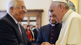 Papa. Recibió en mayo a Abbas y apoyó la solución de dos Estados.